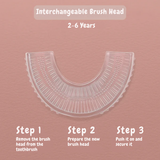 Brush Head for U-Shaped Toothbrush